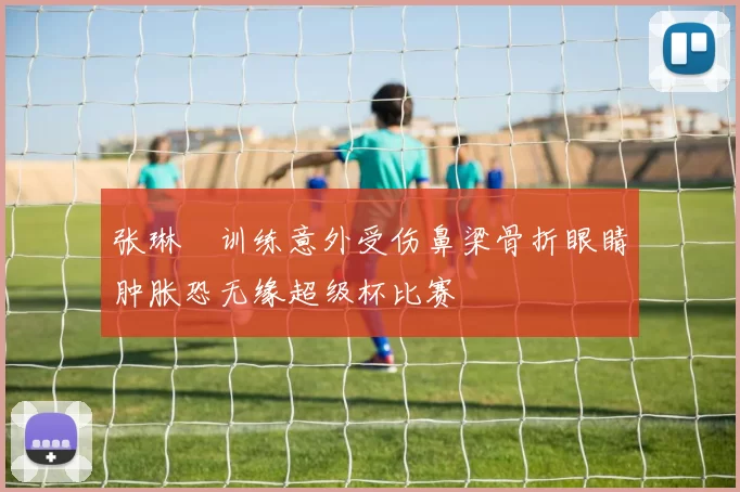 张琳芃训练意外受伤鼻梁骨折眼睛肿胀恐无缘超级杯比赛